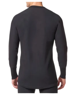 Stanfields Stanfield's 7567 Microfleece Long Sleeve Shirt | Black | Sizes S - 2XL | Pack Of 2 Pairs