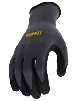 DeWalt Workwear DeWalt DPG76 Poly/Spandex Glove With Foam Nitrile Tread Grip - Pack Of 12 Pairs Work Gloves