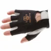 Work Gloves Impacto 401-30 Anti-Impact Pearl Leather Series Half Finger Glove With VEP Impact Protection
