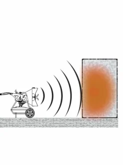 Heatstar Pro-Series 2-Stage Radiant Oil-Fired Construction Heater - 149,000 BTU