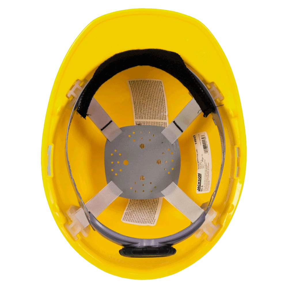 Jackson Safety Jackson SC-6 Premium Type 1 Front Brim 4-Point Ratchet Suspension Hard Hats Personal Protective Equipment 4 Jackson Safety Jackson SC-6 Premium Type 1 Front Brim 4-Point Ratchet Suspension Hard Hats Personal Protective Equipment
