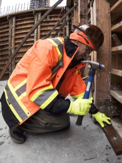 Pioneer Trilobal 300D Ripstop Waterproof Safety Rain Jacket | S-4XL 13 Pioneer Trilobal 300D Ripstop Waterproof Safety Rain Jacket | S-4XL