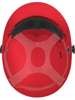 Jackson Safety Jackson C10 Bump Cap W/ Face Shield Brackets - Red (Case Of 12) Personal Protective Equipment