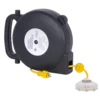 Startech ABS Retractable Extension Cord Reel - SJTW 14/3 - Triple Outlet - 45 Ft Length Lighting 1 Startech ABS Retractable Extension Cord Reel - SJTW 14/3 - Triple Outlet - 45 Ft Length Lighting