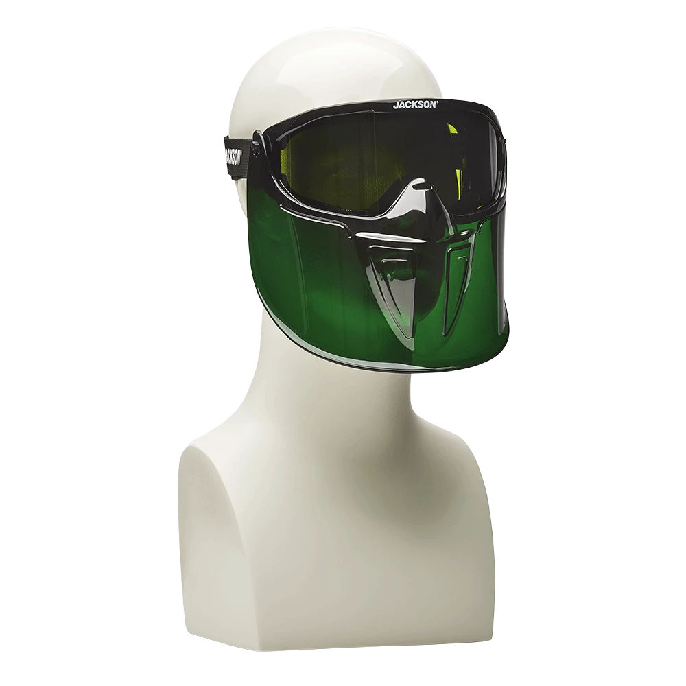 Jackson Safety Jackson GPL550 Series Premium Safety Goggle With Detachable Flip-Up/Flip-Down Face Shield - Shade 5 IR 4 Jackson Safety Jackson GPL550 Series Premium Safety Goggle With Detachable Flip-Up/Flip-Down Face Shield - Shade 5 IR