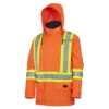 Hi-Vis Work Wear Pioneer 150D Waterproof Hi Vis Rain Jacket | XS-5XL