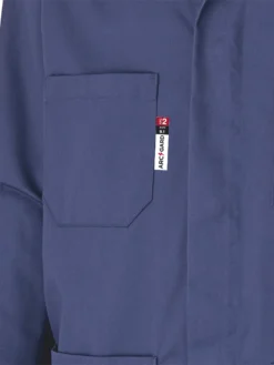 Pioneer Flame-Gard FR/ARC Shop Coat | Navy | Sizes S - 5XL Flame Resistant Work Wear