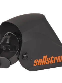 Sellstrom Premium Series Welding Helmet With Extra Large Blue Lens Technology ADF Personal Protective Equipment