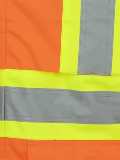 Hi-Vis Work Wear Pioneer 150D Waterproof Hi Vis Rain Jacket | XS-5XL