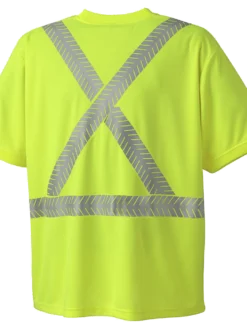 Pioneer Premium CoolPass® Fabric Safety T-Shirt With UPF 50+ UV Protection | Sizes XS - 4XL Hi-Vis Work Wear