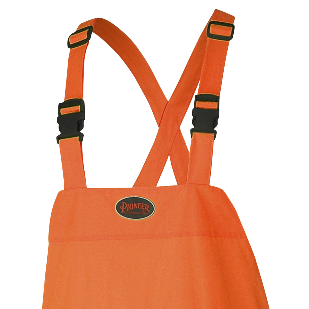 Hi-Vis Work Wear Pioneer 150D Waterproof Hi Vis Safety Bib Pants | XS-5XL 4 Hi-Vis Work Wear Pioneer 150D Waterproof Hi Vis Safety Bib Pants | XS-5XL