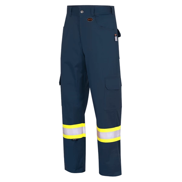 Flame Resistant Work Wear Pioneer FR-TECH® 7 Oz Safety Work Pants W/Tape - 88/12 | Sizes 30-50 7 Flame Resistant Work Wear Pioneer FR-TECH® 7 Oz Safety Work Pants W/Tape - 88/12 | Sizes 30-50