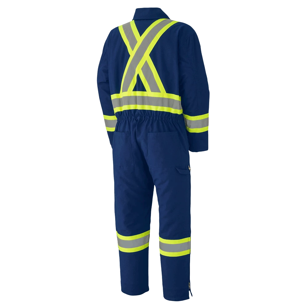 Pioneer Insulated Hi Vis Cotton Duck Coveralls | XS-4XL 4 Pioneer Insulated Hi Vis Cotton Duck Coveralls | XS-4XL