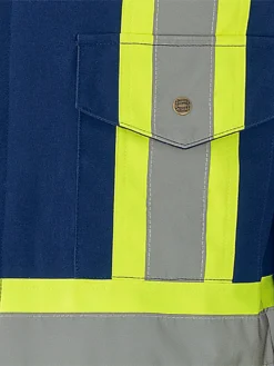 Pioneer Insulated Hi Vis Cotton Duck Coveralls | XS-4XL 16 Pioneer Insulated Hi Vis Cotton Duck Coveralls | XS-4XL