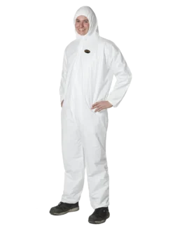 Work Wear Pioneer Disposable Antistatic Microporous Coveralls | Sizes S-5XL | Individually Packed