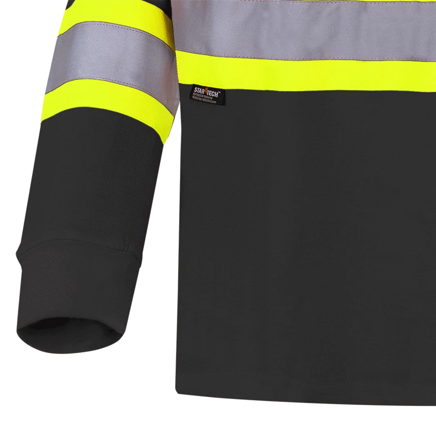 Pioneer Premium 100% Cotton Safety Long Sleeve With Armbands | Sizes S - 4XL 14 Pioneer Premium 100% Cotton Safety Long Sleeve With Armbands | Sizes S - 4XL