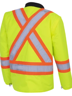 Pioneer Hi-Vis 6-In-1 Winter Work Parka | XS-5XL Hi-Vis Work Wear