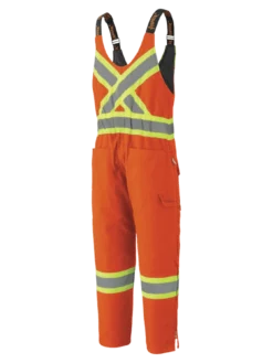Pioneer Insulated Hi Vis Quilted Cotton Duck Bib Overall | S-4XL Hi-Vis Work Wear 30 Pioneer Insulated Hi Vis Quilted Cotton Duck Bib Overall | S-4XL Hi-Vis Work Wear