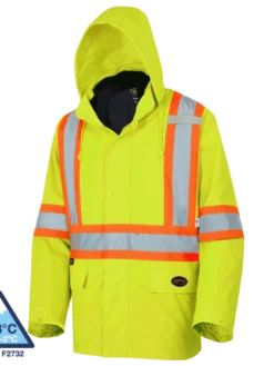 Pioneer 300D Oxford Poly 3-in-1 Parka | XS-5XL Hi-Vis Work Wear
