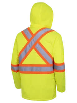 Pioneer Hi-Vis Waterproof Quilted Safety Parka | S-5XL 25 Pioneer Hi-Vis Waterproof Quilted Safety Parka | S-5XL
