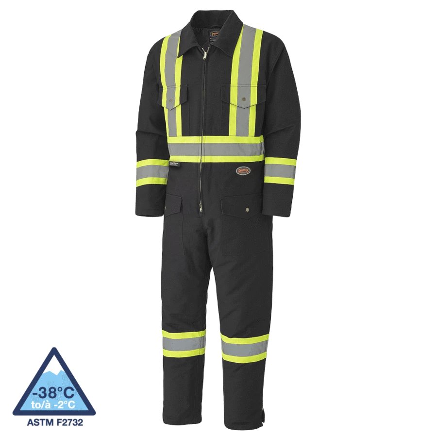 Pioneer Insulated Hi Vis Cotton Duck Coveralls | XS-4XL 10 Pioneer Insulated Hi Vis Cotton Duck Coveralls | XS-4XL