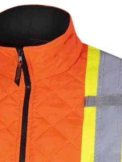 Pioneer Quilted Poly Hi Vis Freezer Jacket | S-5XL