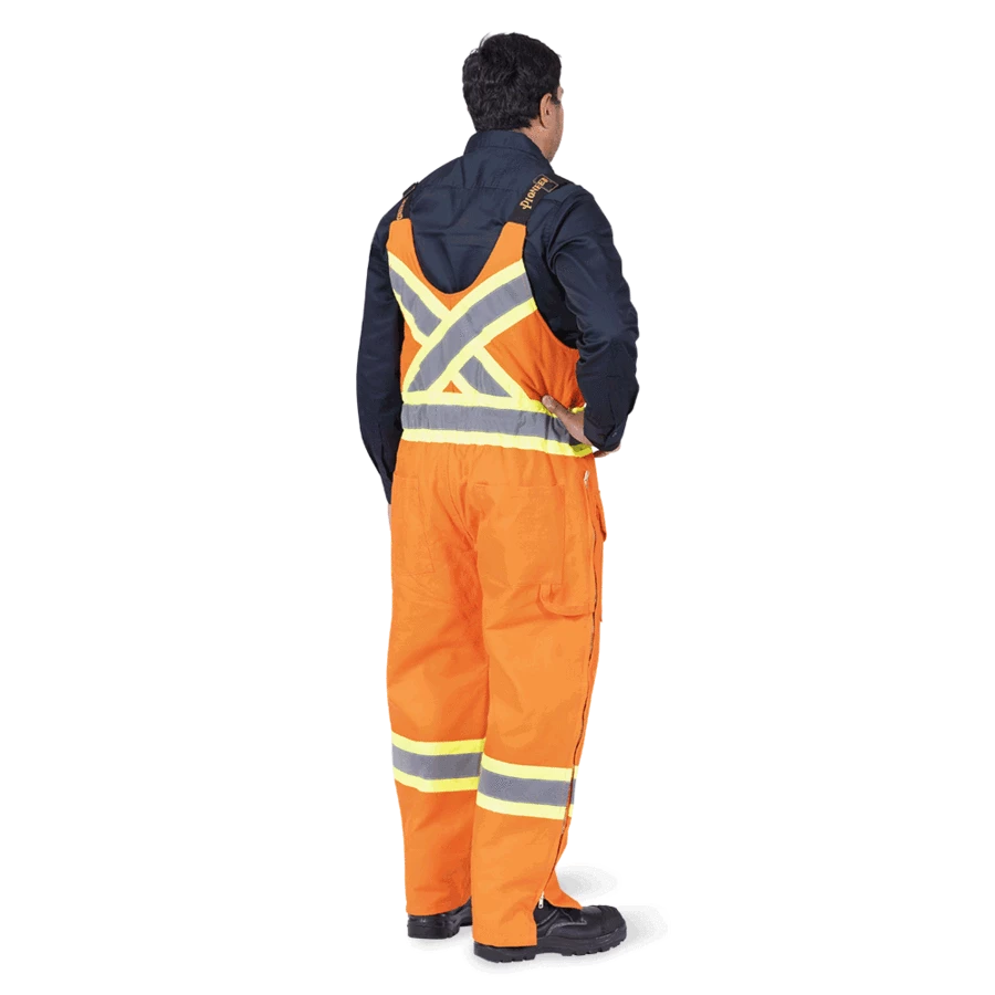 Pioneer Insulated Hi Vis Quilted Cotton Duck Bib Overall | S-4XL Hi-Vis Work Wear 16 Pioneer Insulated Hi Vis Quilted Cotton Duck Bib Overall | S-4XL Hi-Vis Work Wear