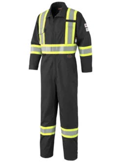 Pioneer FR-TECH® FR/ARC Rated 7 Oz Hi Viz Safety Coveralls - 88/12 Ctn/Nylon | Sizes 36 - 60
