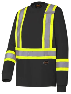 Pioneer Premium 100% Cotton Safety Long Sleeve With Armbands | Sizes S - 4XL 22 Pioneer Premium 100% Cotton Safety Long Sleeve With Armbands | Sizes S - 4XL