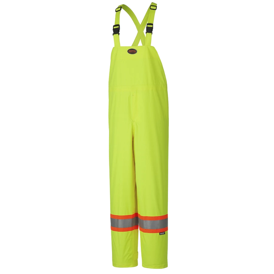Hi-Vis Work Wear Pioneer 150D Waterproof Hi Vis Safety Bib Pants | XS-5XL 7 Hi-Vis Work Wear Pioneer 150D Waterproof Hi Vis Safety Bib Pants | XS-5XL