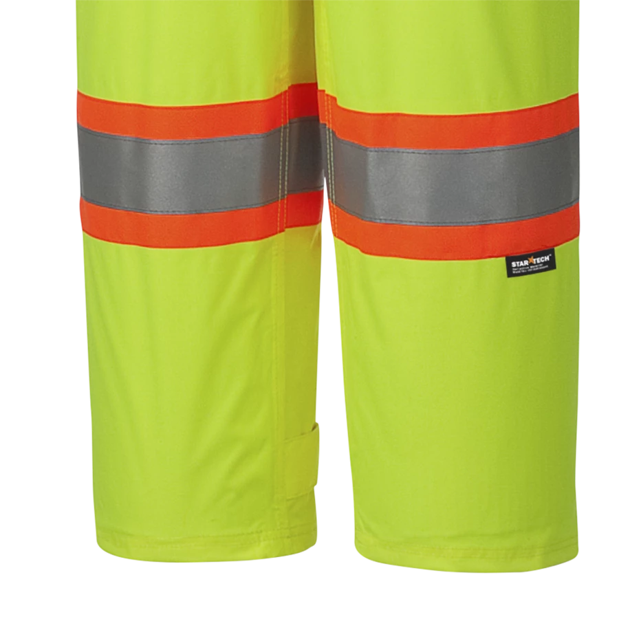 Hi-Vis Work Wear Pioneer 150D Waterproof Hi Vis Safety Bib Pants | XS-5XL 9 Hi-Vis Work Wear Pioneer 150D Waterproof Hi Vis Safety Bib Pants | XS-5XL