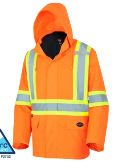 Pioneer 300D Oxford Poly 3-in-1 Parka | XS-5XL Hi-Vis Work Wear