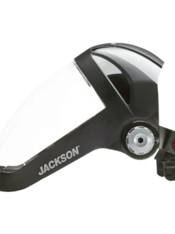 Jackson Safety Personal Protective Equipment Jackson Quad 500® Series Hard Hat Mountable Complete Faceshield With 370 Speed Dial™ Ratchet Adjustment - Clear