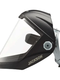 Jackson Safety Jackson Maxview™ Series 370 Speed Dial™ Premium Ratcheting Adjustment Faceshield Kit - Clear Anti-Fog Visor