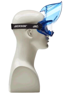 Jackson Safety Jackson GPL550 Prem Safety Glasses W/ Blue Flip Up Chin Guard 14 Jackson Safety Jackson GPL550 Prem Safety Glasses W/ Blue Flip Up Chin Guard