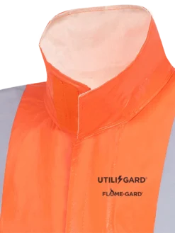 Ranpro Utili-Gard® FR/ARC Rated Jacket - PVC Coated Nomex®/Kevlar® | Orange | Sizes XSmall - 4XL 12 Ranpro Utili-Gard® FR/ARC Rated Jacket - PVC Coated Nomex®/Kevlar® | Orange | Sizes XSmall - 4XL