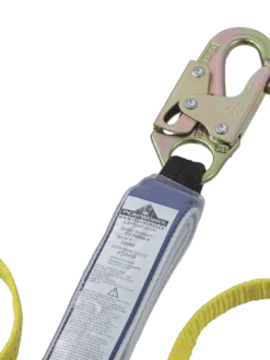 Peakworks Shock Absorbing Lanyards W/ Snap Hooks, Twin Legs, 6' Safety Equipment