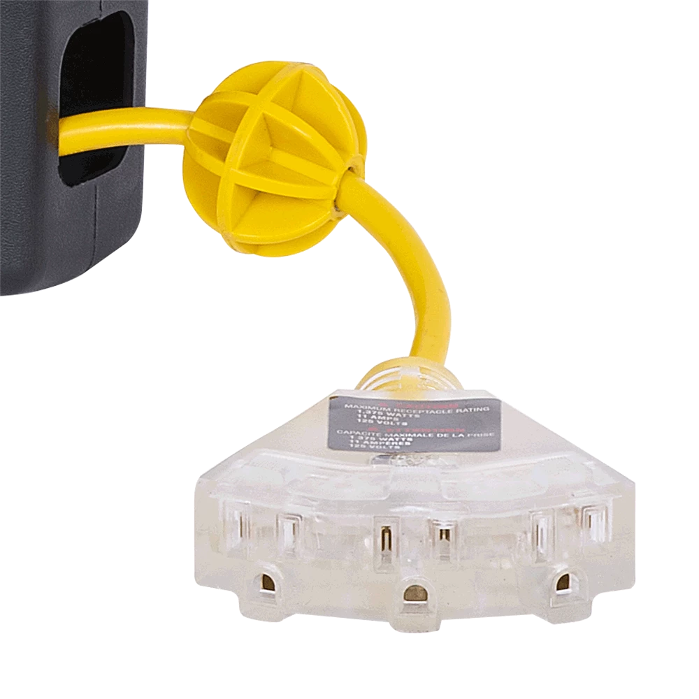 Startech Steel Retractable Extension Cord Reel - SJTW 12/3 - Triple Outlet - 40 Ft Length Lighting 6 Startech Steel Retractable Extension Cord Reel - SJTW 12/3 - Triple Outlet - 40 Ft Length Lighting