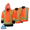 Pioneer Hi-Vis 6-In-1 Winter Work Parka | XS-5XL Hi-Vis Work Wear