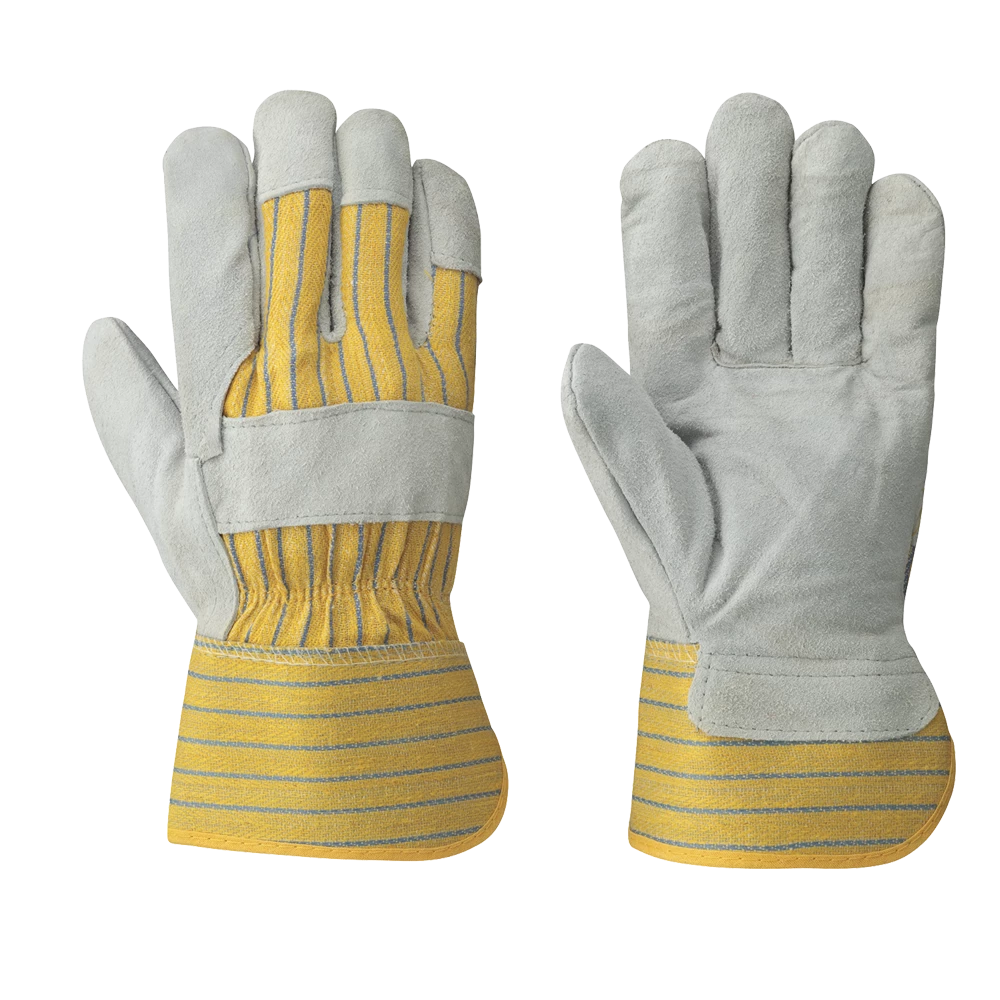 Work Gloves Pioneer Superior Grade Fitter's Cowsplit Gloves With Rubberized Safety Cuff | Pack Of 12 Pairs 3 Work Gloves Pioneer Superior Grade Fitter's Cowsplit Gloves With Rubberized Safety Cuff | Pack Of 12 Pairs