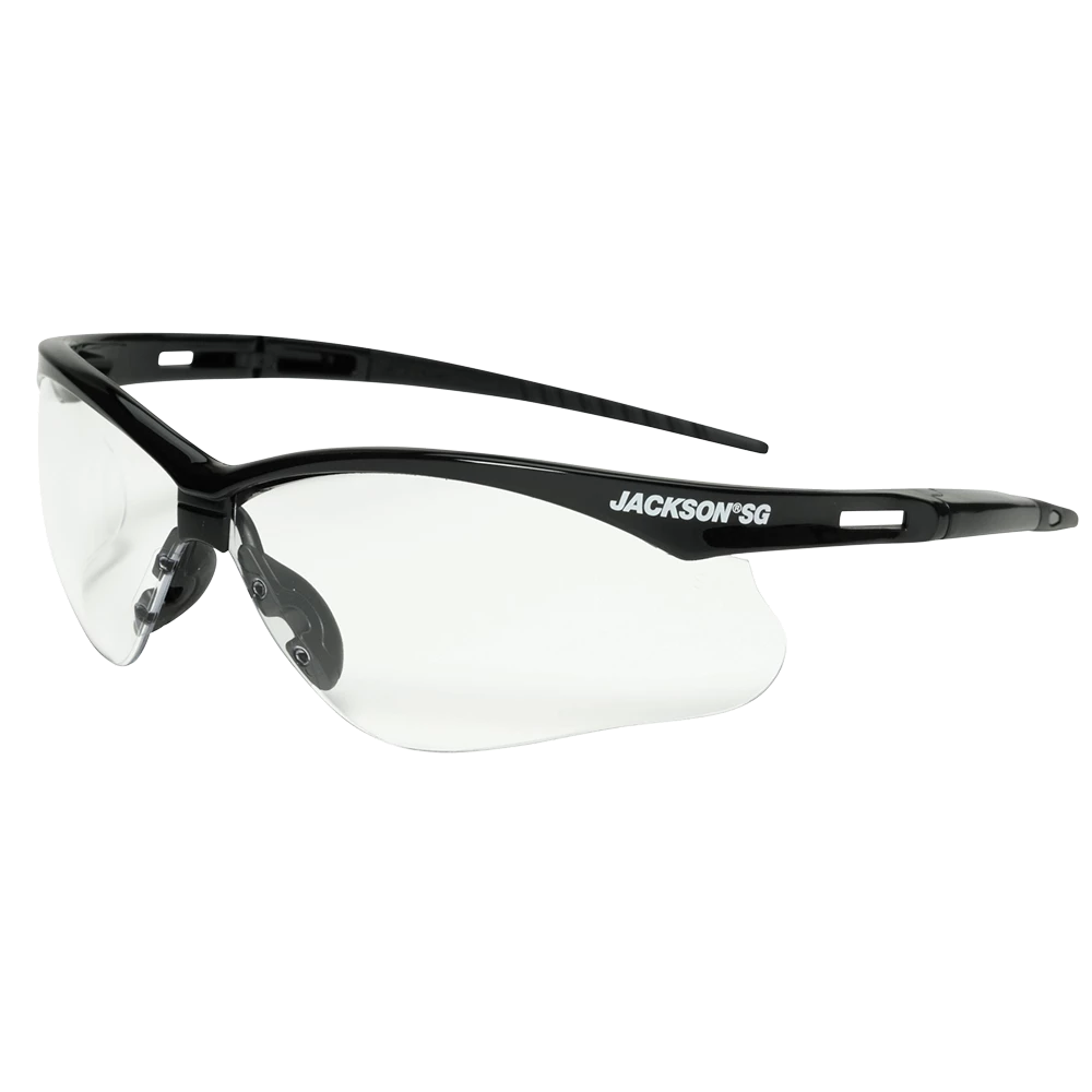 Jackson Safety Jackson SG Series Premium Safety Glasses - Clear Lens (Pack Of 12) 3 Jackson Safety Jackson SG Series Premium Safety Glasses - Clear Lens (Pack Of 12)