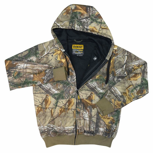 DeWalt Workwear DEWALT® Men's Heated Realtree Xtra® Camouflage Hoodie Sweatshirt Kitted With Battery | Sizes S - 3XL Work Wear 10 DeWalt Workwear DEWALT® Men's Heated Realtree Xtra® Camouflage Hoodie Sweatshirt Kitted With Battery | Sizes S - 3XL Work Wear