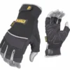 DeWalt Workwear Work Gloves DeWalt DPG230 Synthetic Leather Technician's Fingerless Glove