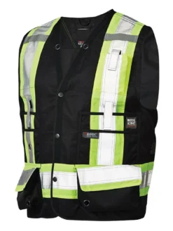 Tough Duck S313 High Visibility Surveyor Safety Vest | XS-5XL 24 Tough Duck S313 High Visibility Surveyor Safety Vest | XS-5XL