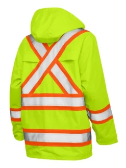 Tough Duck S372 300D Waterproof Breathable Ripstop Safety Rain Jacket | XS-5XL 19 Tough Duck S372 300D Waterproof Breathable Ripstop Safety Rain Jacket | XS-5XL