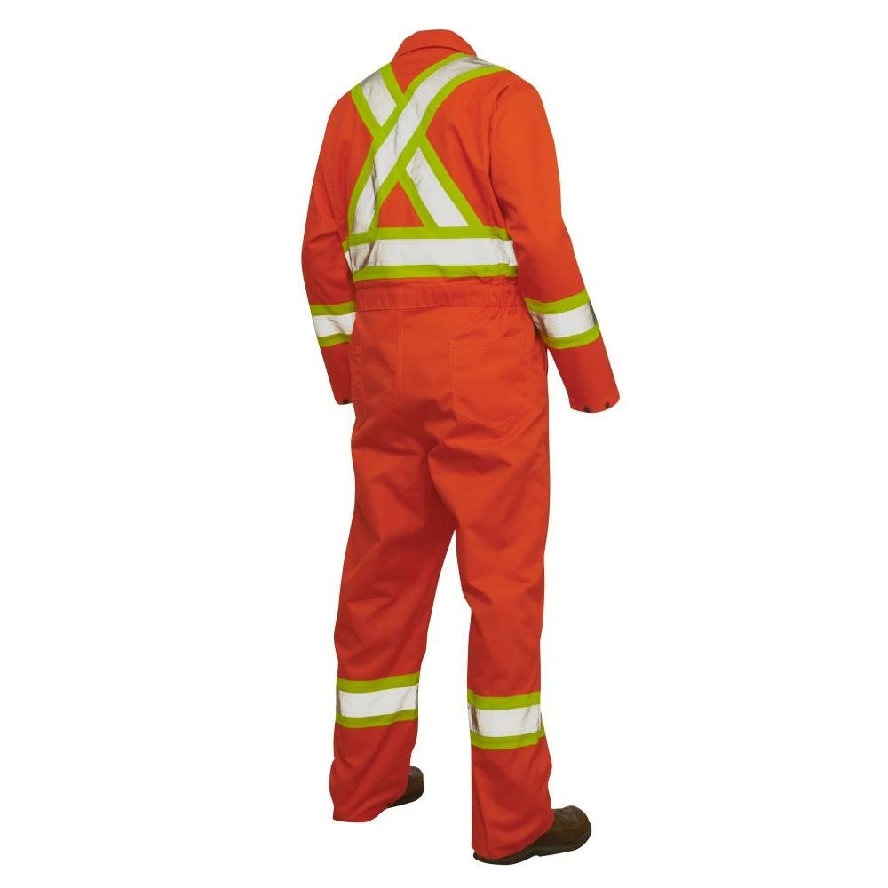 Hi-Vis Work Wear Tough Duck S792 Unlined Hi Vis Poly/Cotton Coveralls | XS-5XL 6 Hi-Vis Work Wear Tough Duck S792 Unlined Hi Vis Poly/Cotton Coveralls | XS-5XL