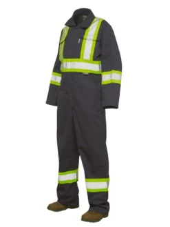 Hi-Vis Work Wear Tough Duck S792 Unlined Hi Vis Poly/Cotton Coveralls | XS-5XL 16 Hi-Vis Work Wear Tough Duck S792 Unlined Hi Vis Poly/Cotton Coveralls | XS-5XL
