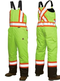 Tough Duck S798 Insulated Hi Vis Bib Overall | Yellow | Limited Size Selection