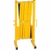 Zenith Safety Yellow Expandable Barriers - 37" Tall X 11-Ft Length Safety Supplies