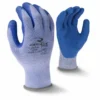 Radians Breathable Polyester Glove With Crinkle Latex Palm - Pack Of 12 Pairs Work Gloves